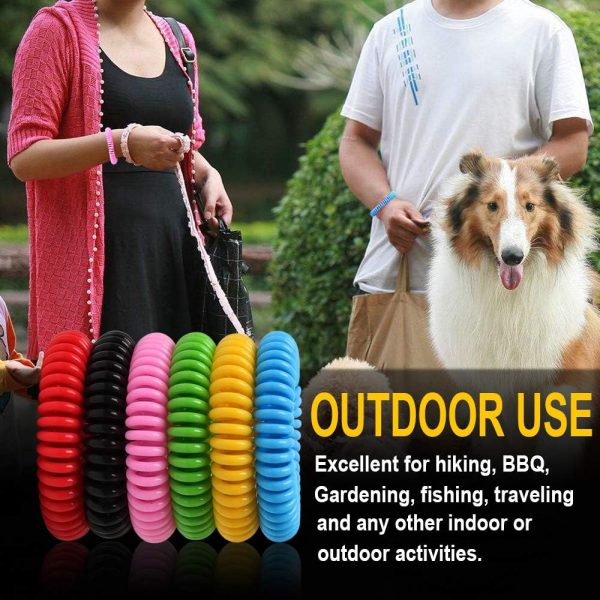 Mosquito Repellent Bracelets, 10 Pack DEET-Free Mosquito Bands, Individually Wrapped Waterproof Repellent Wristbands for Adults and Kids - Image 5